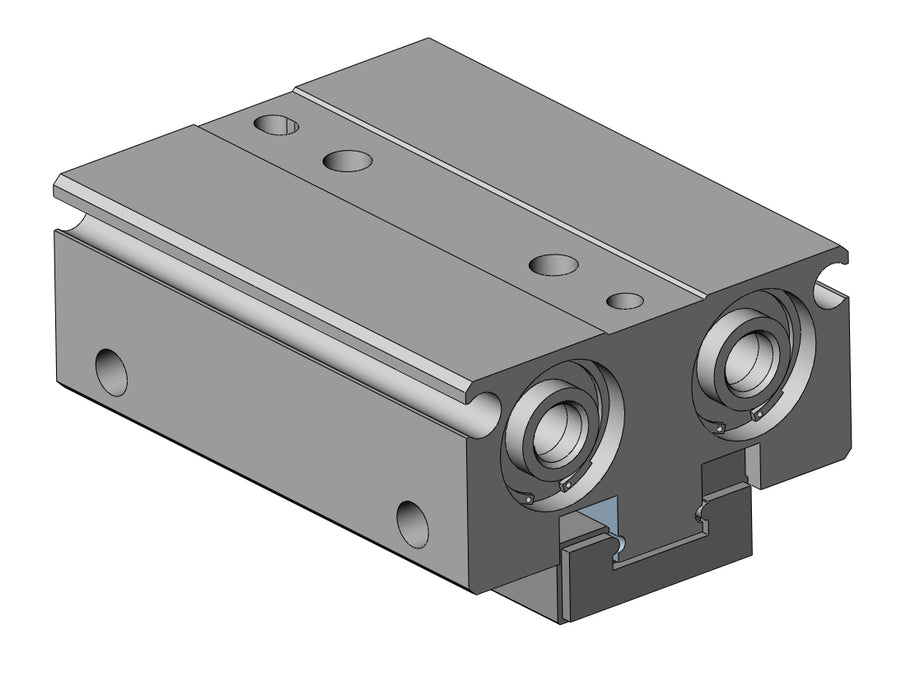 MHF2-12D Cylinder, MHF2, Low Profile Air Gripper