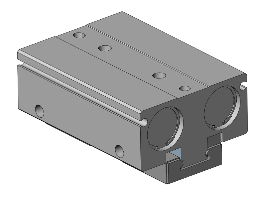 MHF2-20DR-M9BL Cylinder, MHF2, Low Profile Air Gripper