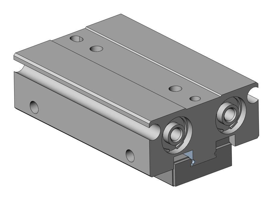 MHF2-8D1 Cylinder, MHF2, Low Profile Air Gripper