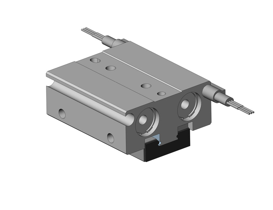 MHF2-8DR-M9PWM Cylinder, MHF2, Low Profile Air Gripper