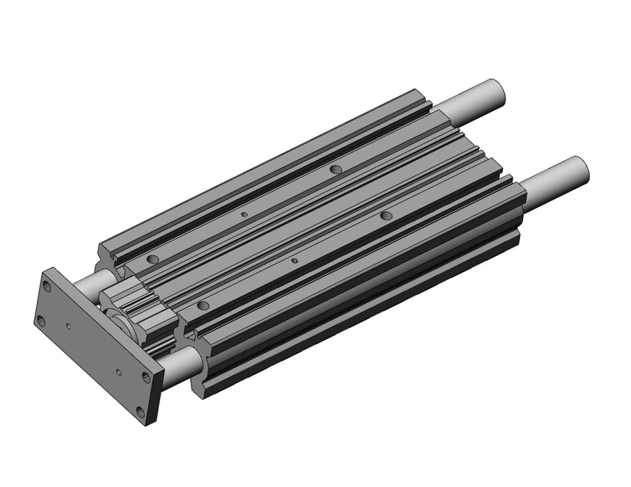 MLGPM50-300Z-B Cylinder, MLGP, Compact Guide with Lock
