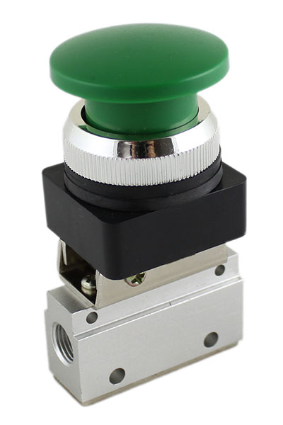 MOV-03PB Momentary Push Button Valve