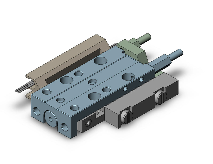 MXJ4L-10CP-M9PWL CYL, PRECISION AIR SLIDE TABLE