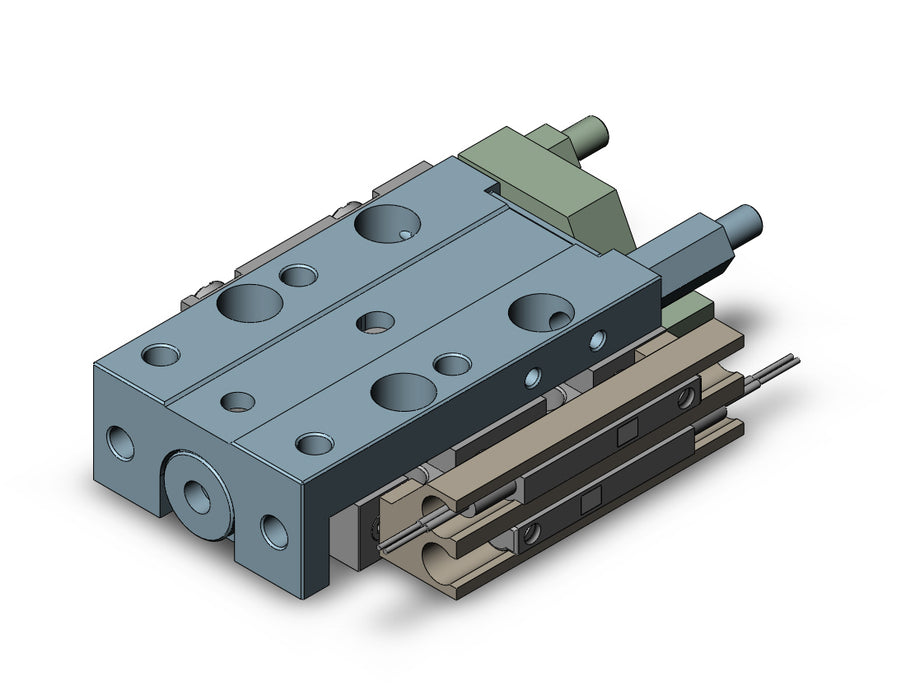 MXJ8-5CP-M9BL CYL, PRECISION AIR SLIDE TABLE