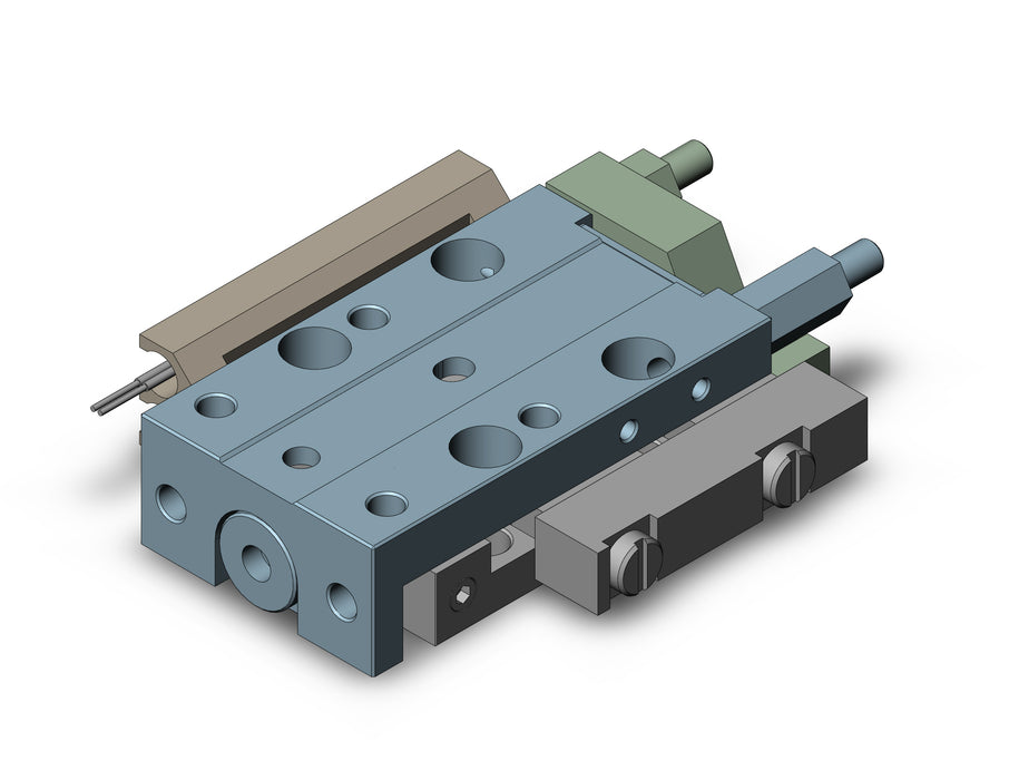MXJ8L-5CP-M9BL CYL, PRECISION AIR SLIDE TABLE