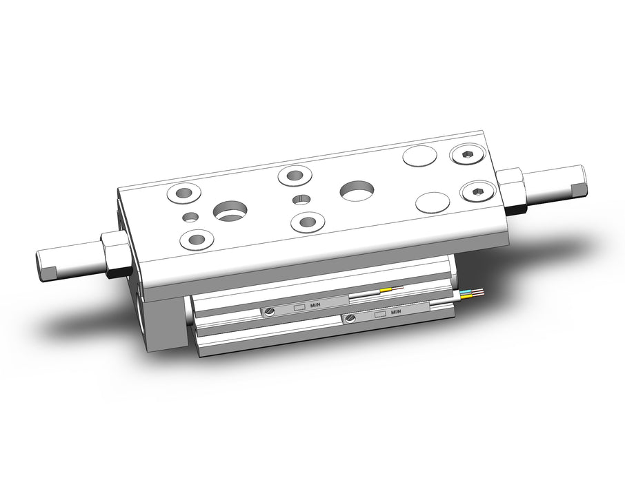 MXQ12C-20ZG3-M9NZ Cylinder, Slide Table, with Auto Switch
