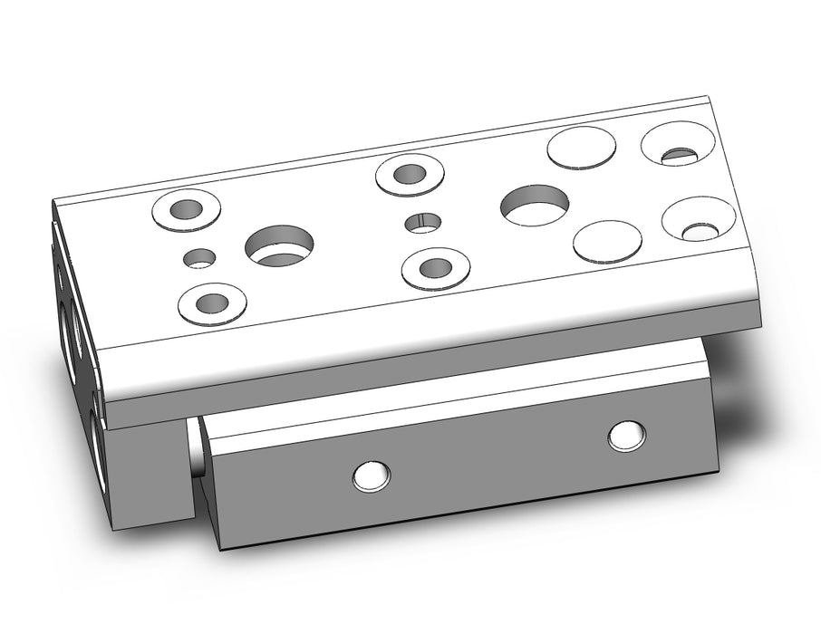 MXQ12CL-10Z Cylinder, Air Slide Table