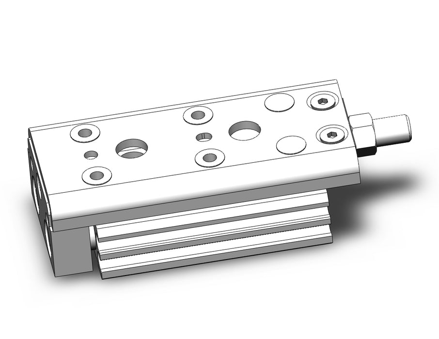 MXQ8C-10ZB Cylinder, Slide Table