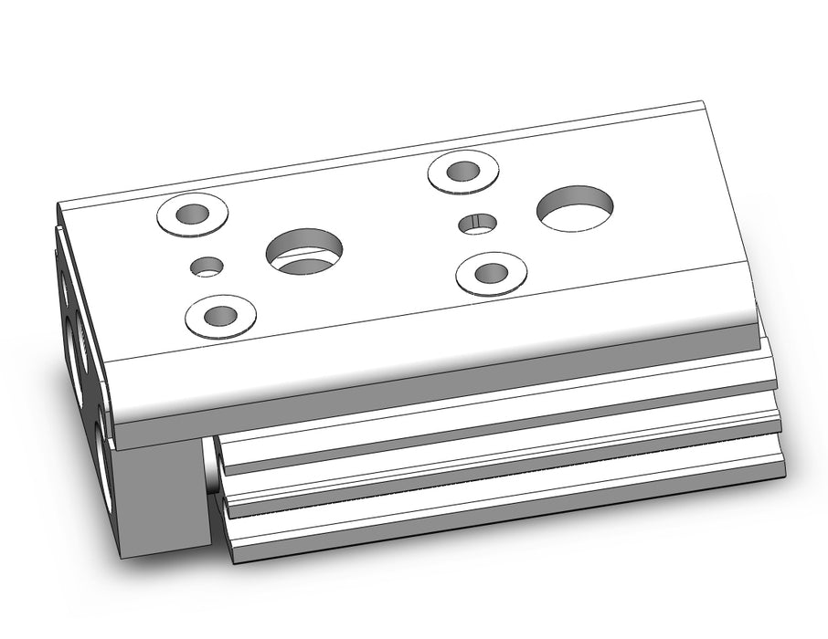MXQ8C-10ZN Cylinder, Slide Table