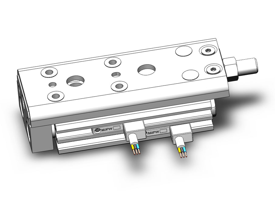 MXQ8C-20ZB3-M9PWVL Cylinder, Slide Table, with Auto Switch