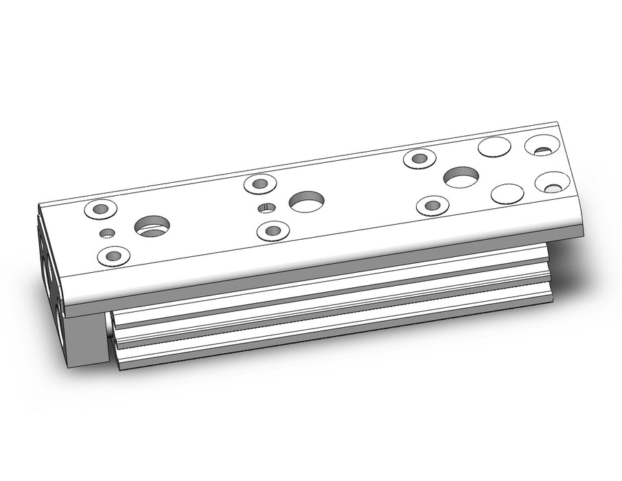 MXQ8C-40Z Cylinder, Air Slide Table