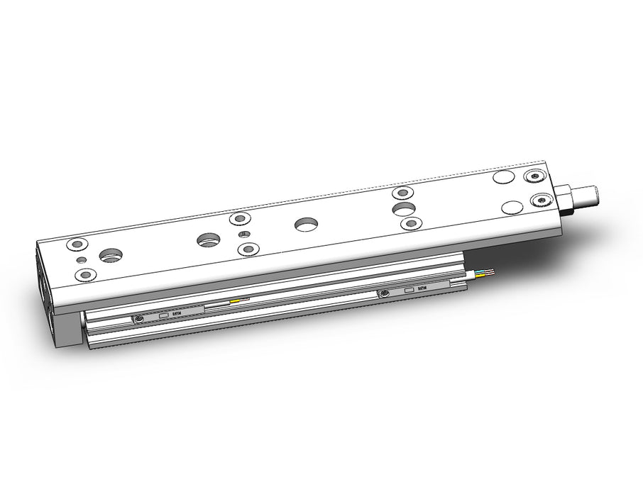 MXQ8C-75ZB-M9NL Cylinder, Slide Table, with Auto Switch