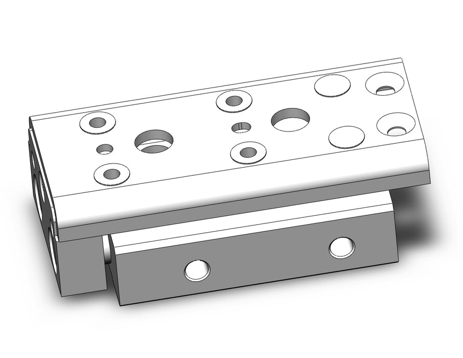 MXQ8CL-10Z Cylinder, Slide Table