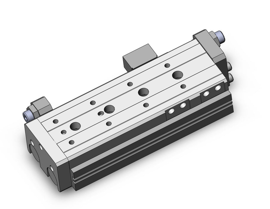 MXQR25-100C Cyl, Air Slide Table, Reversible type