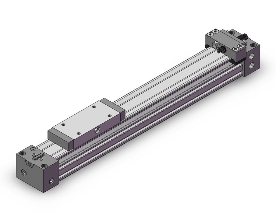 MY1B25G-200SLZ Cylinder, Rodless, Mechanically Jointed