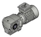 Nord N5311-14-T-N4X 3/4 HP, 50.63:1 ratio, 1.25" bore Helical-Worm Gearmotor Washdown without Torque Arm - Power Motion