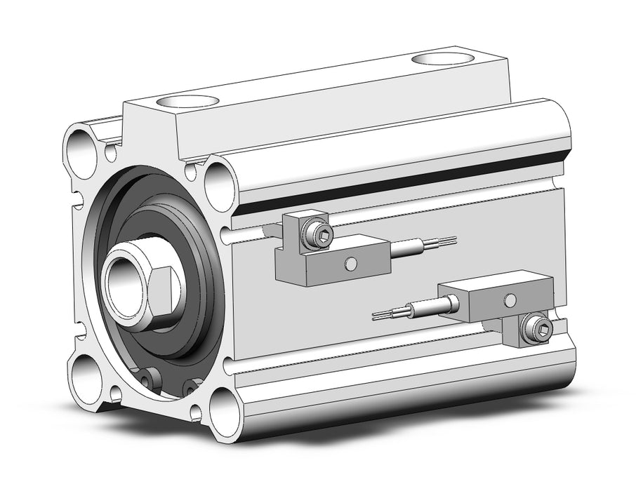 NCDQ2B50-50DZ-F7NJL-XB14 Compact Cylinder, NCQ2-Z