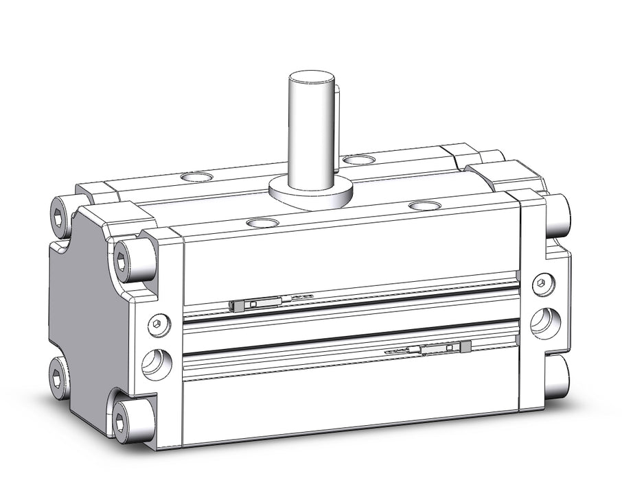NCDRA1BS80-90CZ-M9PL Actuator, Rotary, Rack & Pinion Type