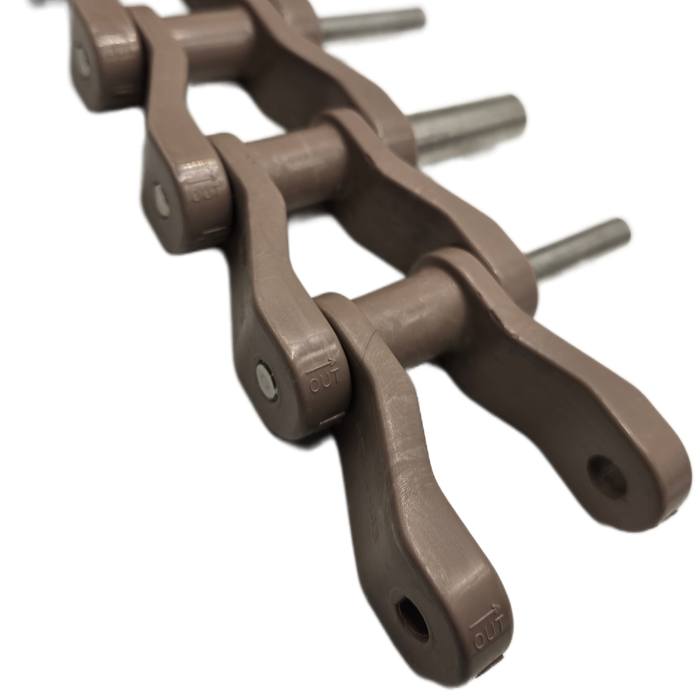 NH45 D5-D8 T1P ALTERNATING_SP Acetal Pintle Chain 10FT Lengths