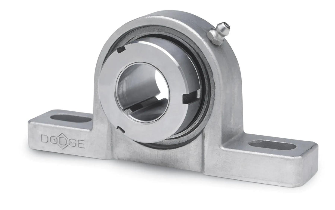 P2B-GTEZ-07-SHCR Grip Tight E-Z Kleen 2-Bolt Pillow Block Bearing
