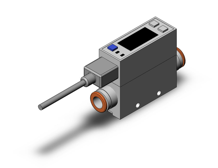 PFM711-C8-B-M-W 2-Color Digital Flow Switch for Air