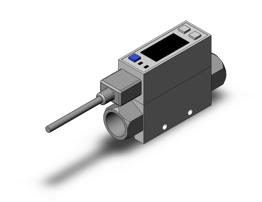 PFM711-N02-B-M-W 2-Color Digital Flow Switch for Air