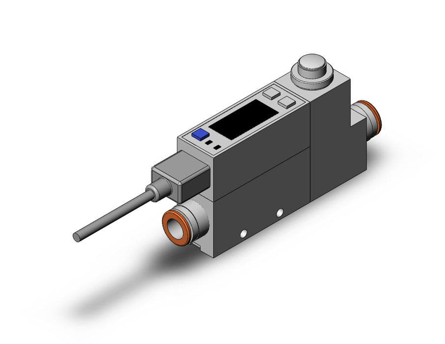 PFM725S-C8-E-W 2-Color Digital Flow Switch for Air
