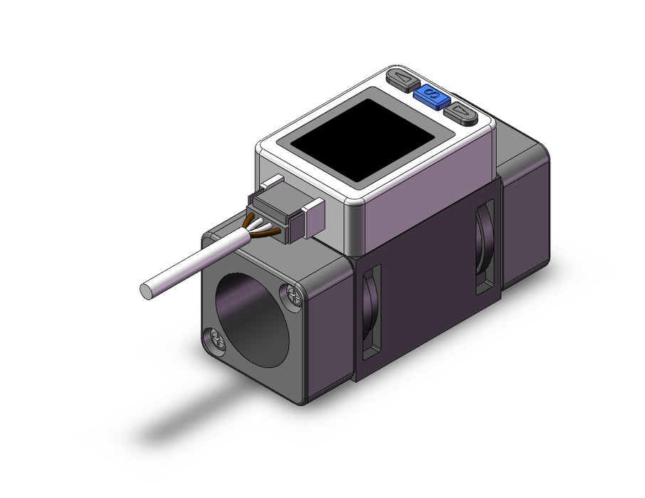 PFMB7501-04-B 2-Color Digital Flow Switch for Air
