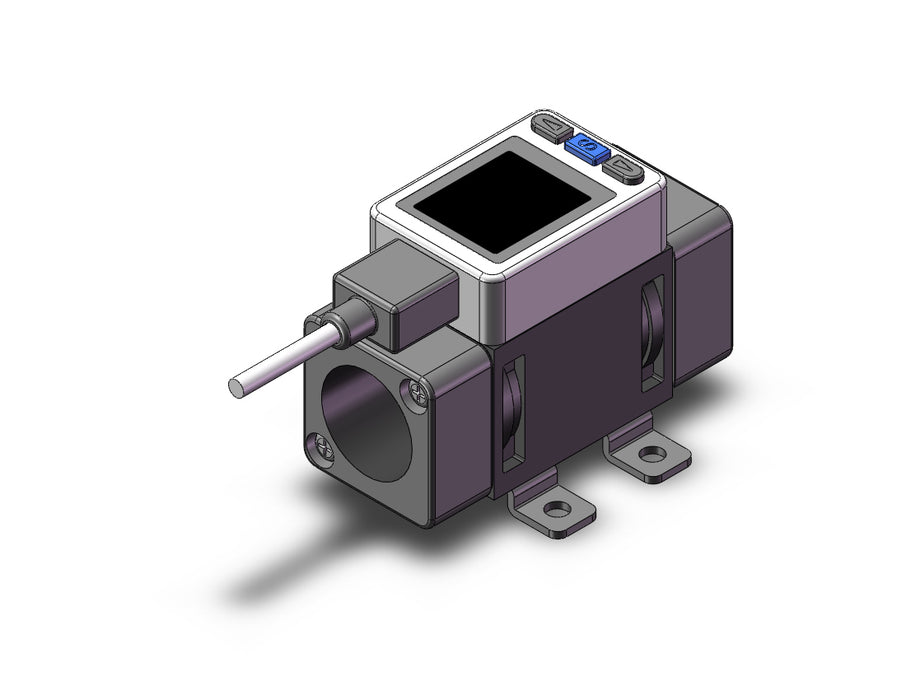 PFMB7501-04-EW-R 2-Color Digital Flow Switch for Air