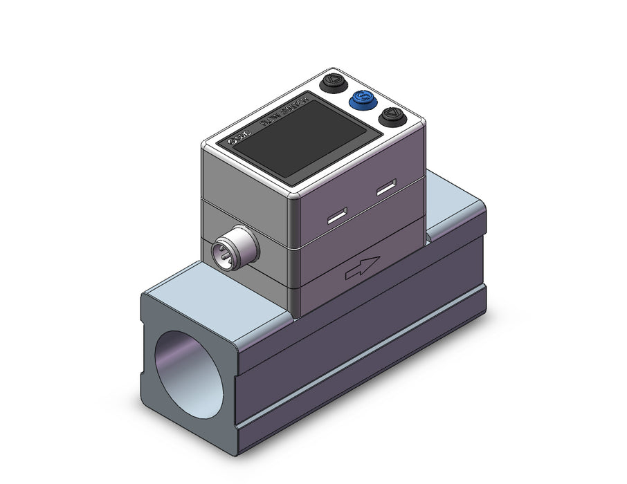 PFMC7102-04-B 2-Color Digital Flow Switch for Air
