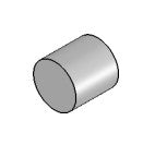 Pressure Adj Plug .13"x.13" Nylon Disc