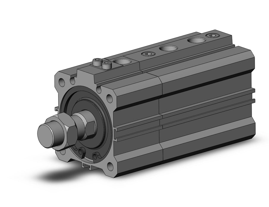 RDLQA40-25M-B Cyl, Compact, Air Cushion & Lock, Sw Cap