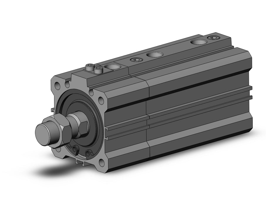 RDLQA40-40M-B Cyl, Compact, Air Cushion & Lock, Sw Cap