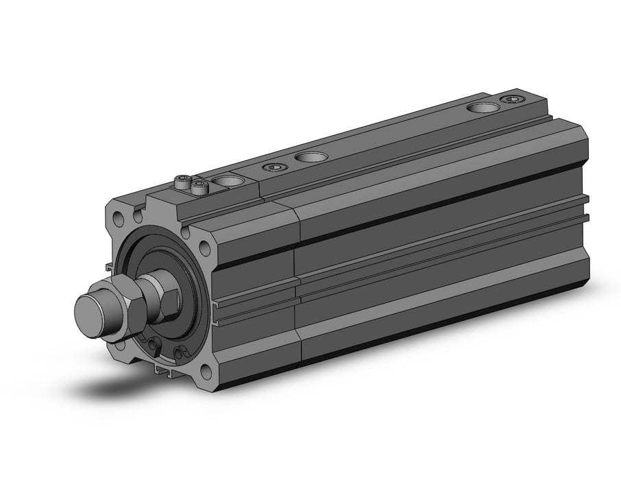 RDLQA40-75M-B Cyl, Compact, Air Cushion & Lock, Sw Cap