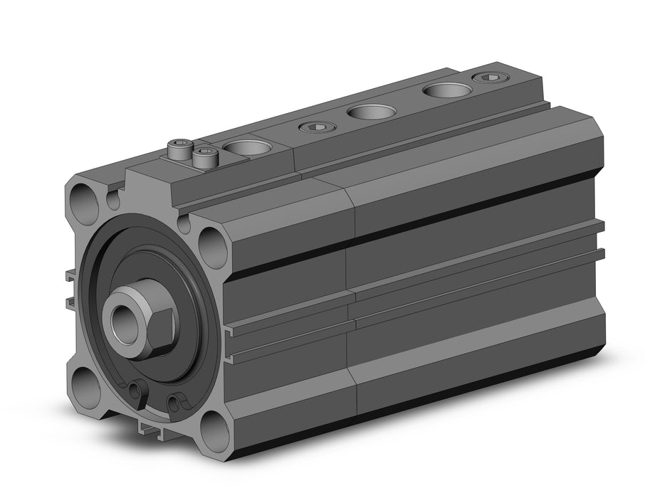 RDLQB40-25-B Cyl, Compact, Air Cushion & Lock, Sw Cap