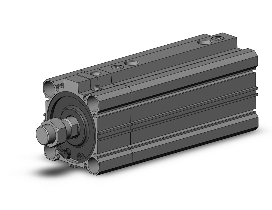 RDLQB63-100M-B Cyl, Compact, Air Cushion & Lock, Sw Cap