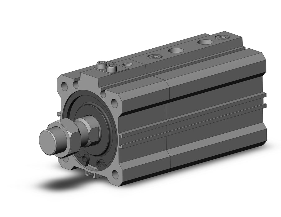 RLQA40TF-25M-B Cyl, Compact, Air Cushion & Lock