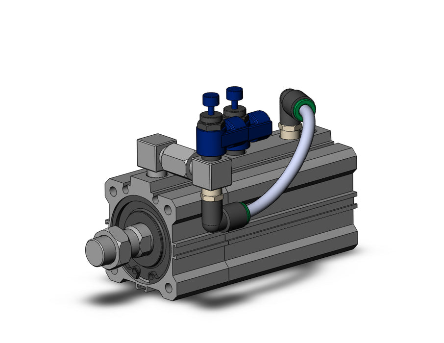 RLQA40TN-40M-FR Cyl, Compact, Air Cushion & Lock