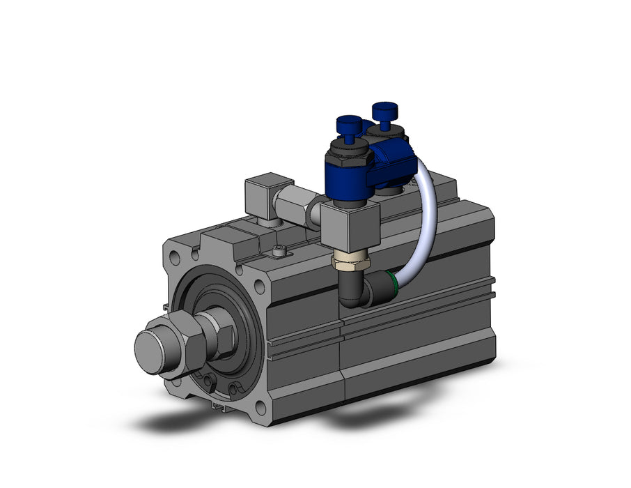 RLQA50TN-30M-BR Cyl, Compact, Air Cushion & Lock