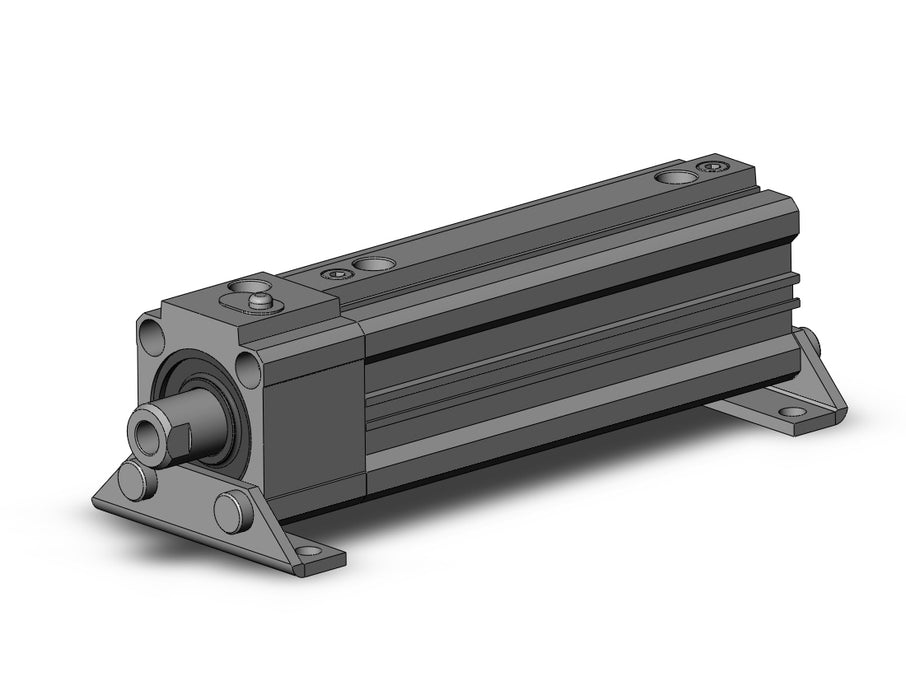 RLQL32-100-B Cyl, Compact, Air Cushion & Lock