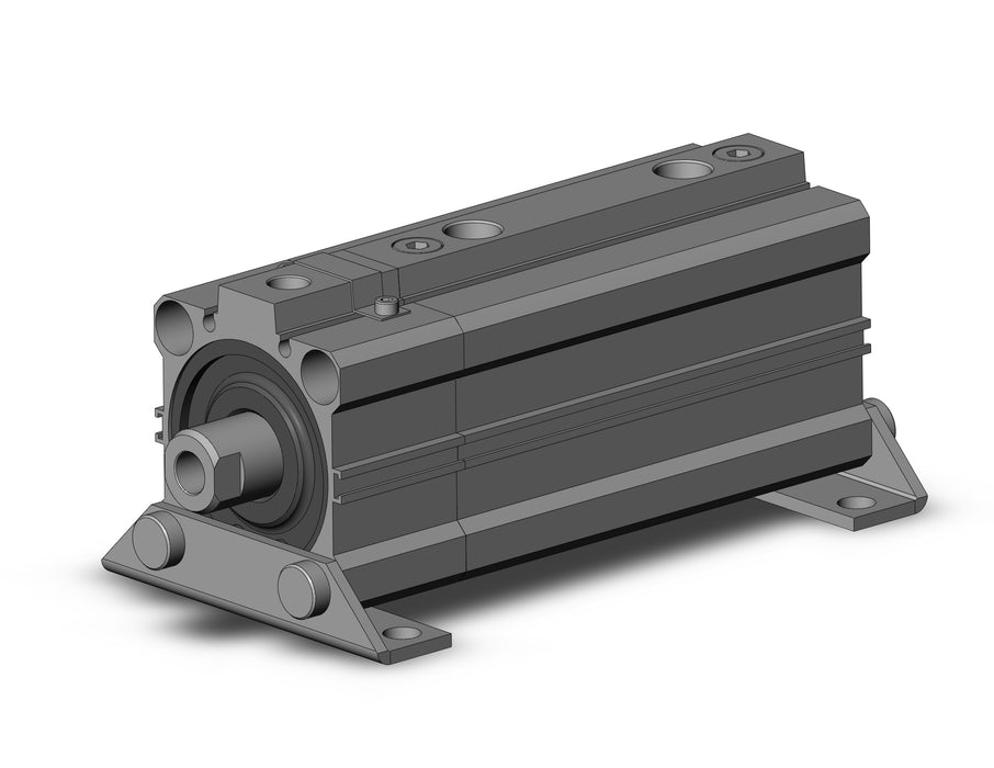 RLQL50-75-F Cyl, Compact, Air Cushion & Lock