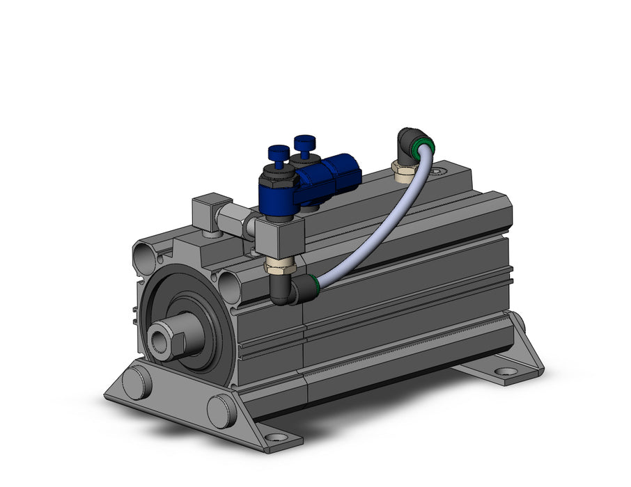 RLQL63TF-75-FR Cyl, Compact, Air Cushion & Lock
