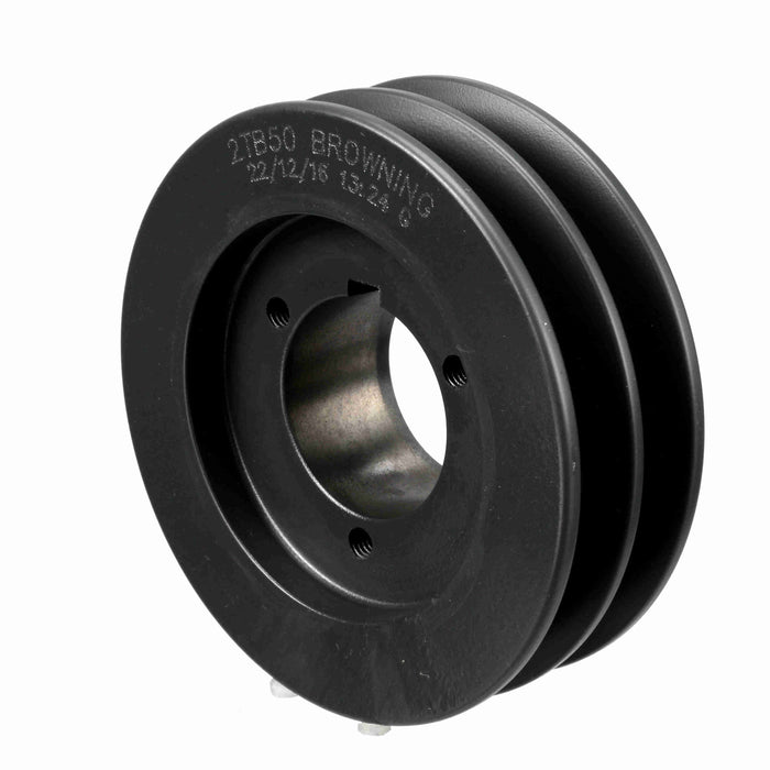 2 Groove Cast Iron Bushed Bore Multiple Sheave