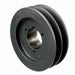 2 Groove Cast Iron Bushed Bore Multiple Sheave