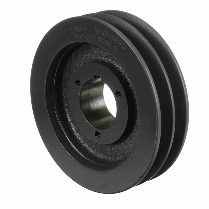 2 Groove Cast Iron Bushed Bore Multiple Sheave