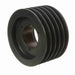5 Groove Cast Iron Bushed Bore Multiple Sheave