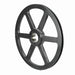 1 Groove Cast Iron Bushed Bore Multiple Sheave
