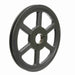 1 Groove Cast Iron Bushed Bore Multiple Sheave