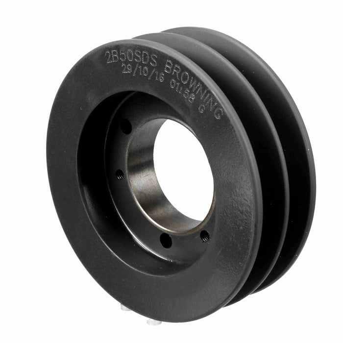 2 Groove Cast Iron Bushed Bore Multiple Sheave