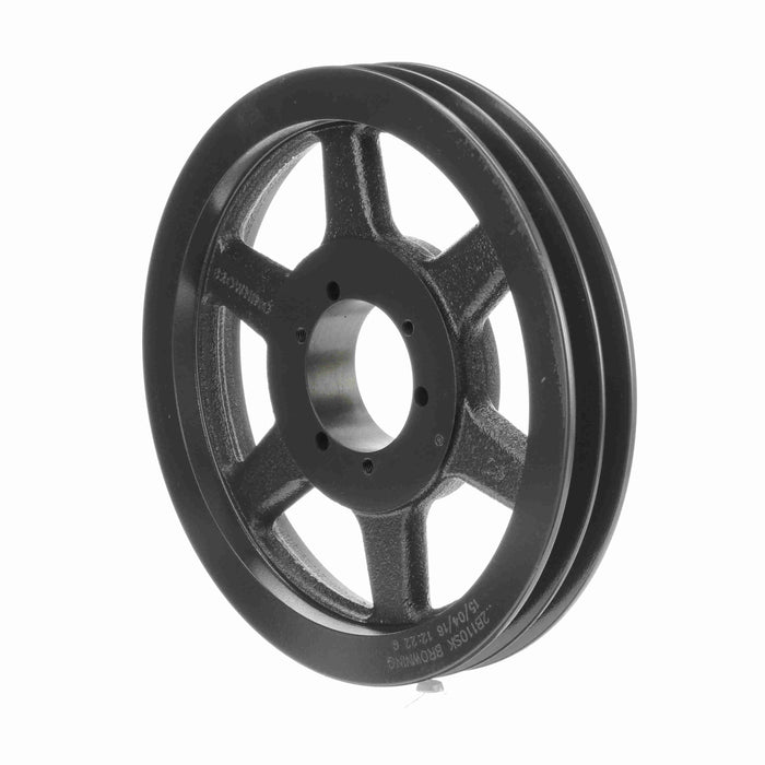 2 Groove Cast Iron Bushed Bore Multiple Sheave